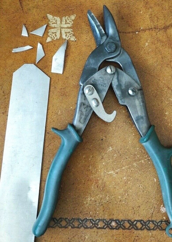 Mac Tools Tin Snips Green -- TS-1 -- Made in USA