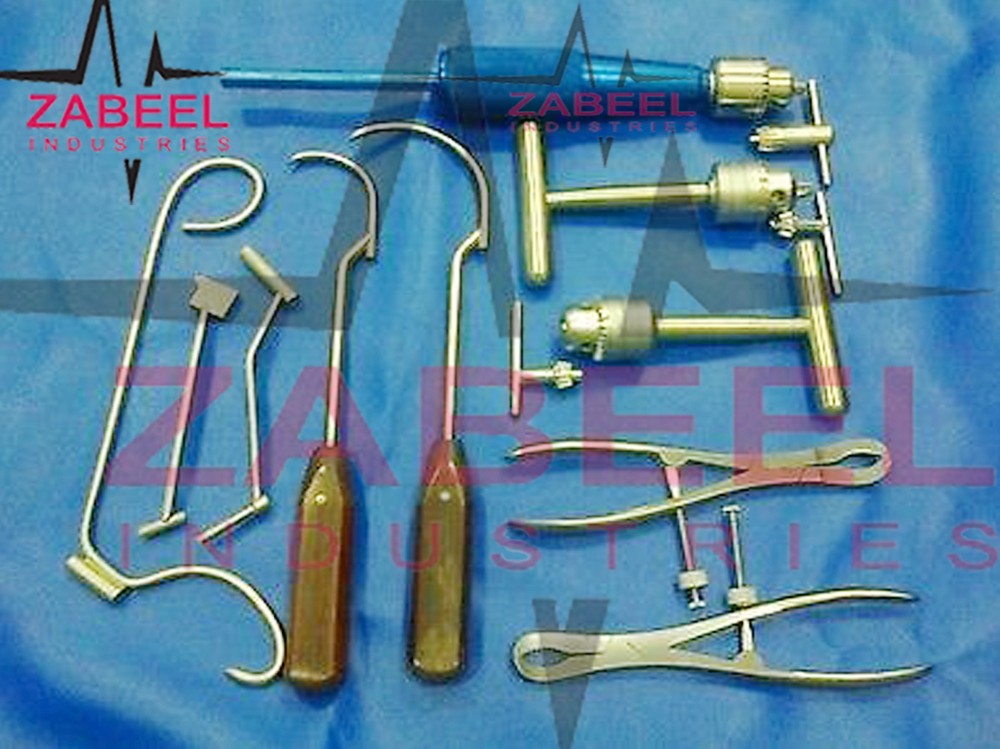 Orthopedic instruments 10 PCs Set by ZABEELIND