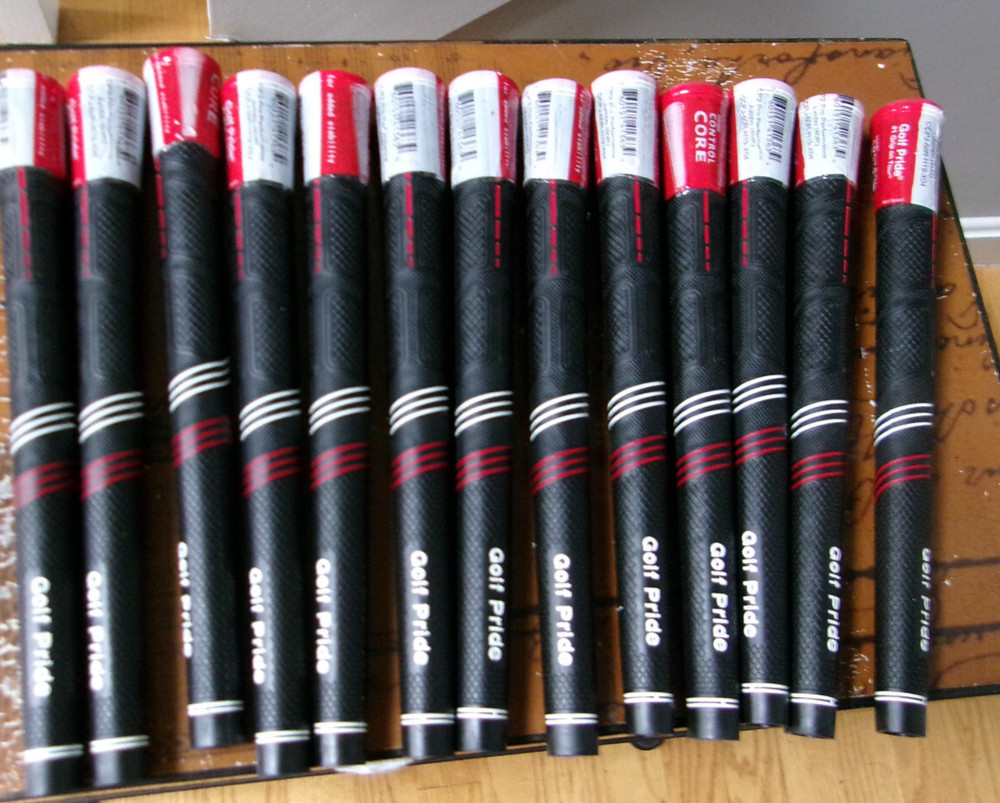 13 Golf Pride CP2 Wrap Standard Size Golf Grips. NEW.