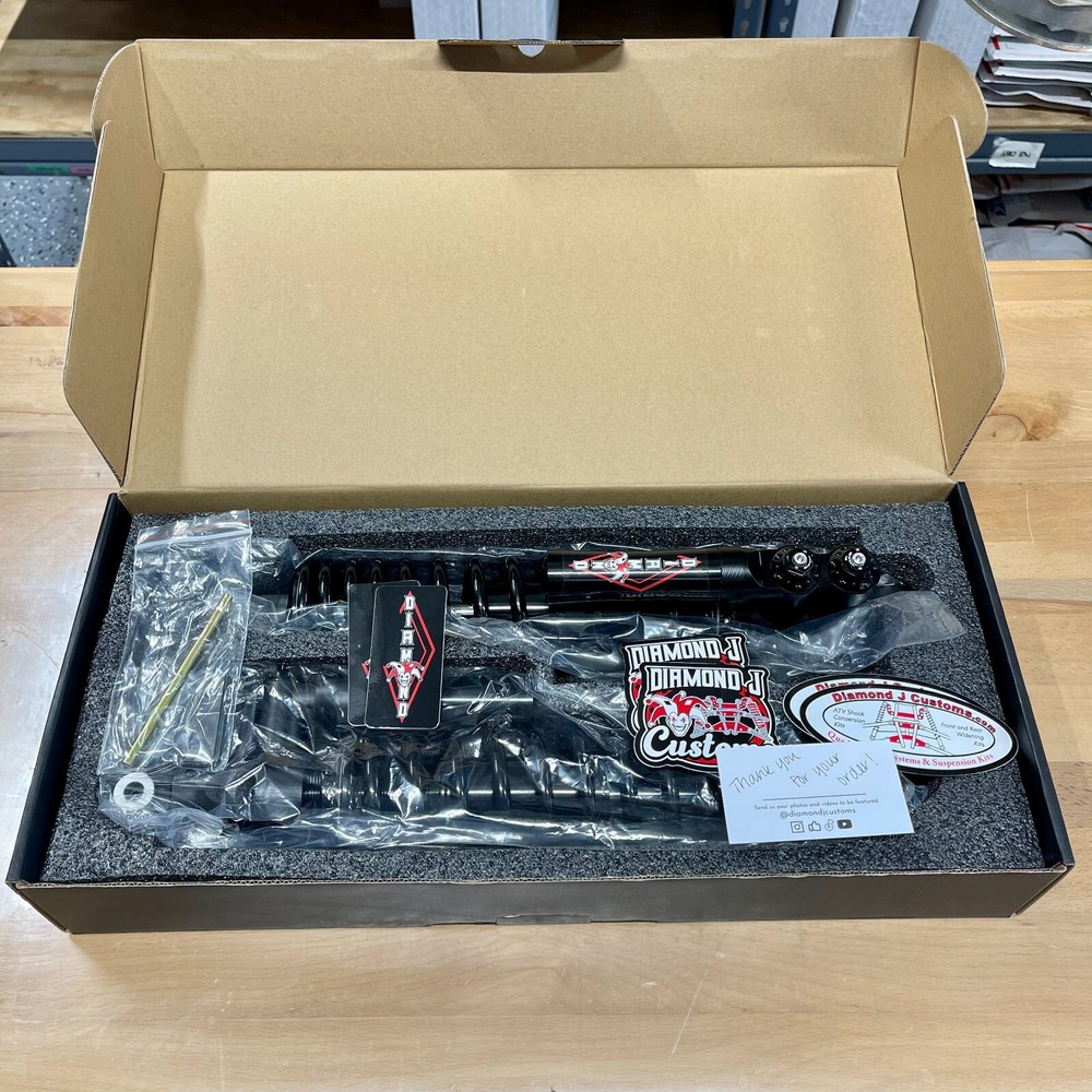 DIAMOND+ REAR 320mm Shock for Lowering Yamaha Warrior 350