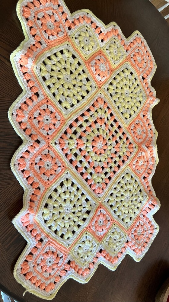 Handmade Crocheted Baby/Small Blanket