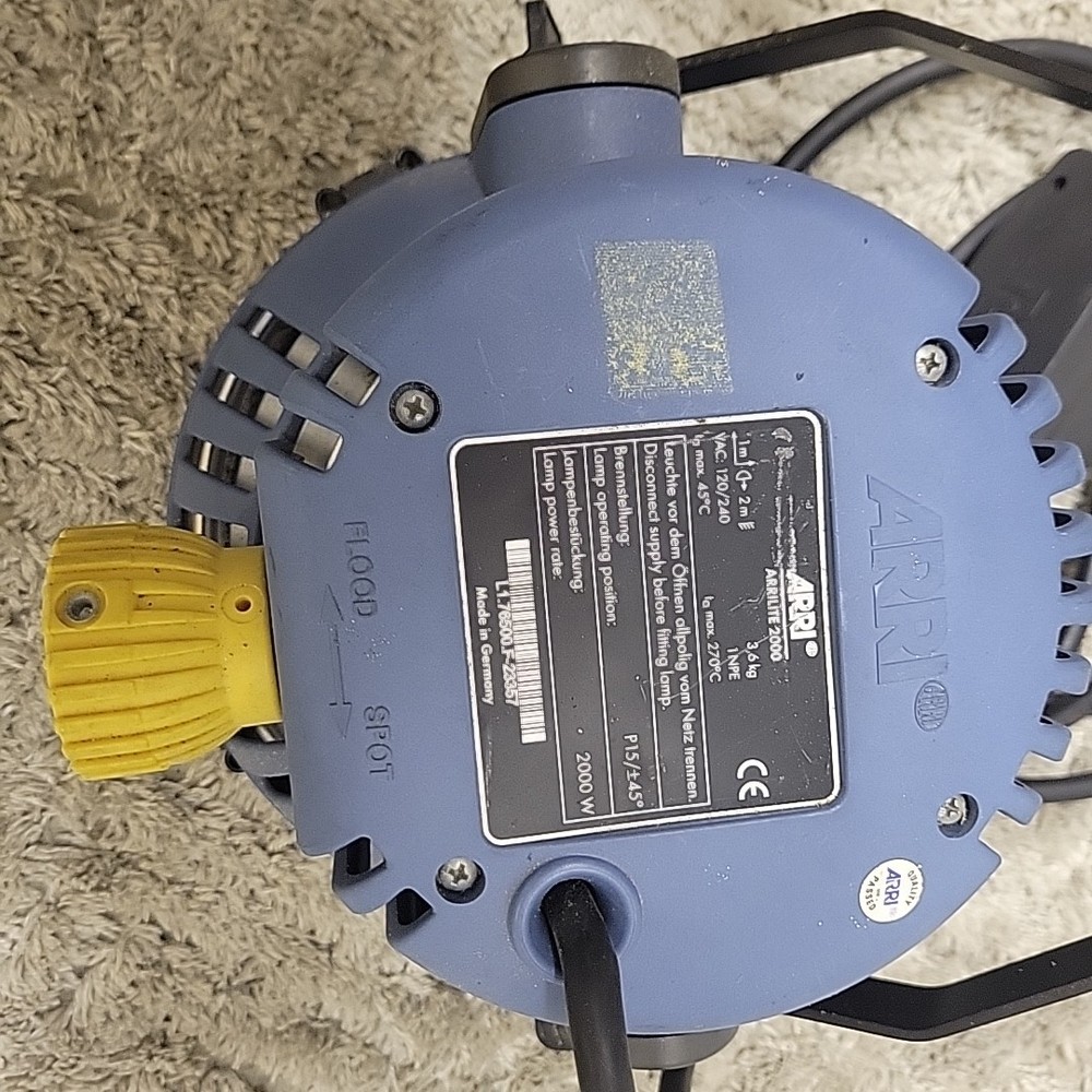 ARRI ARRILITE 1000W Open-Face Good condition.