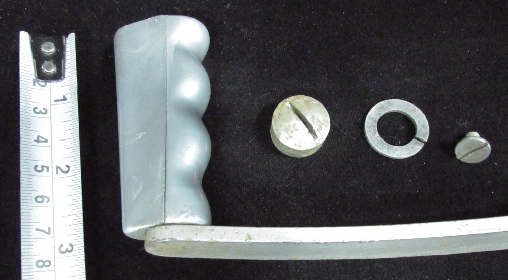 Vintage Paymaster Series S-550 ADDING MACHINE Check Writer CRANK HANDLE Lever