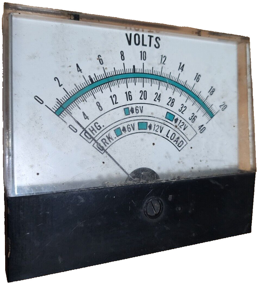 Ideal Precision Meter Co. 0-20 Volts 0-40V
