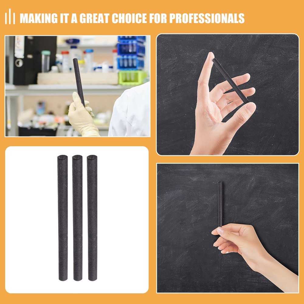 12Pcs Graphite Stirring Rod Diameter for Melting Crucible Use