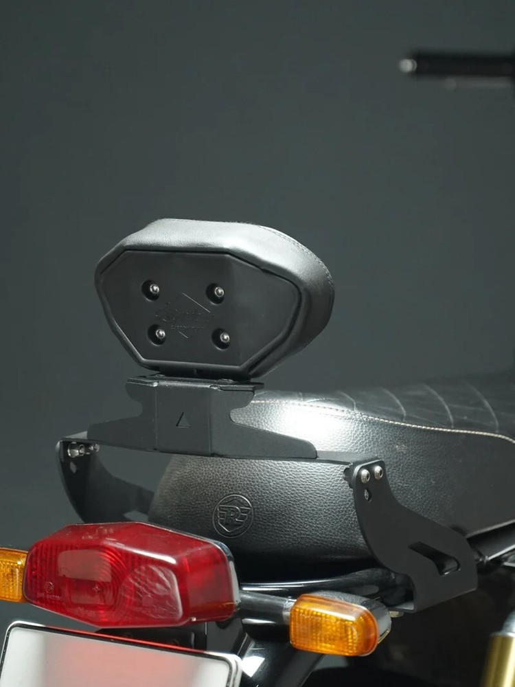 BACKREST BLACK FIT FOR ROYAL ENFIELD INTERCEPTOR 650 & GT 650
