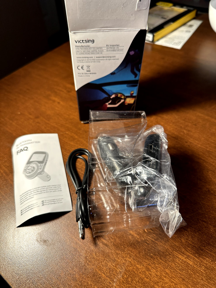 Victsing Bluetooth FM Transmitter BH046A