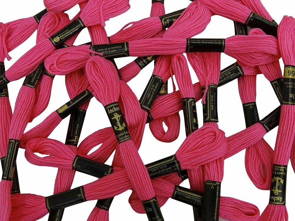 Anchor Threads Cross Stitch Stranded Cotton Thread Hand Embroidery Sewing Floss