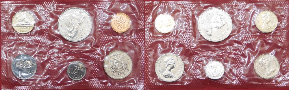 1982 Canada Proof Like Set No COA & Envelope