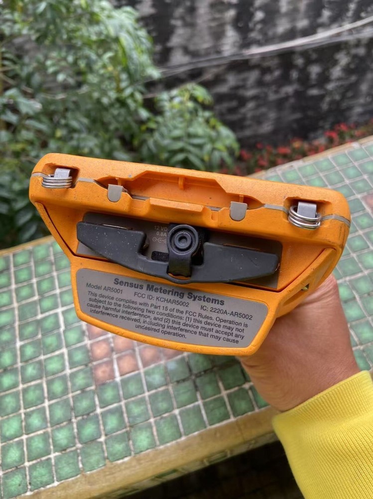 LCD Screen Damage Sensus AR5001 Metering Systems Handheld Field Data Collector