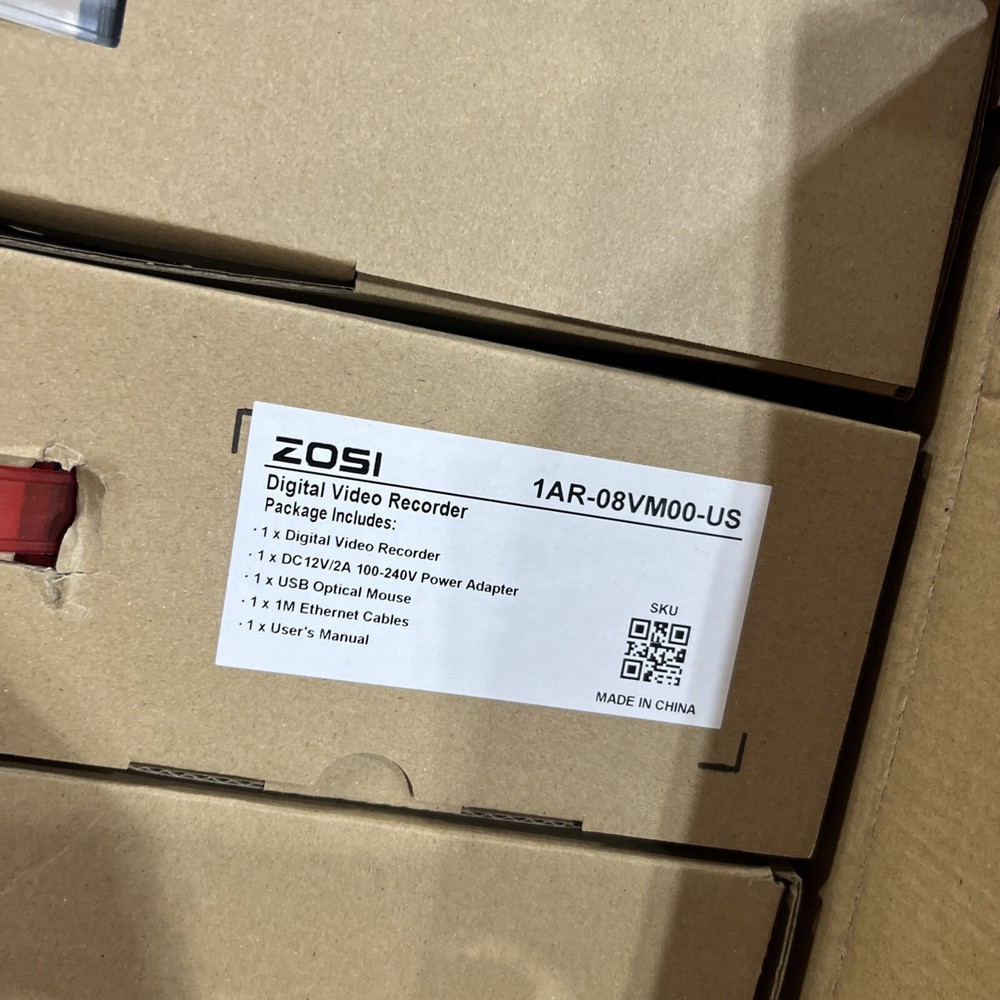 zosi 8 channel 8 Camera