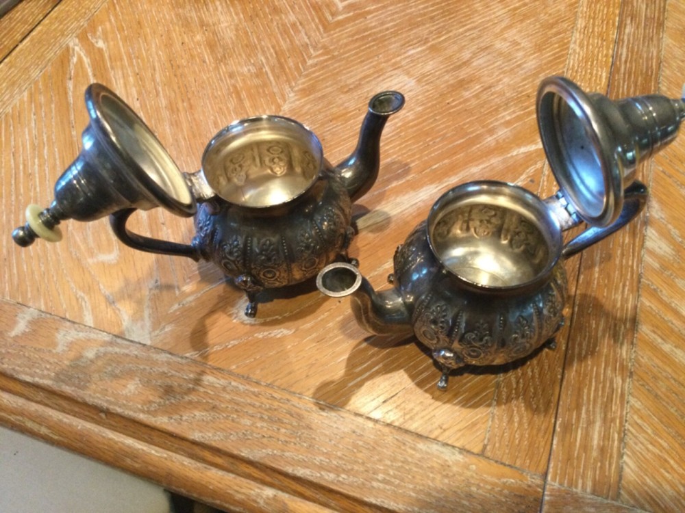 2 Individual Silver Tea Servers NEW LOWER PRICE!