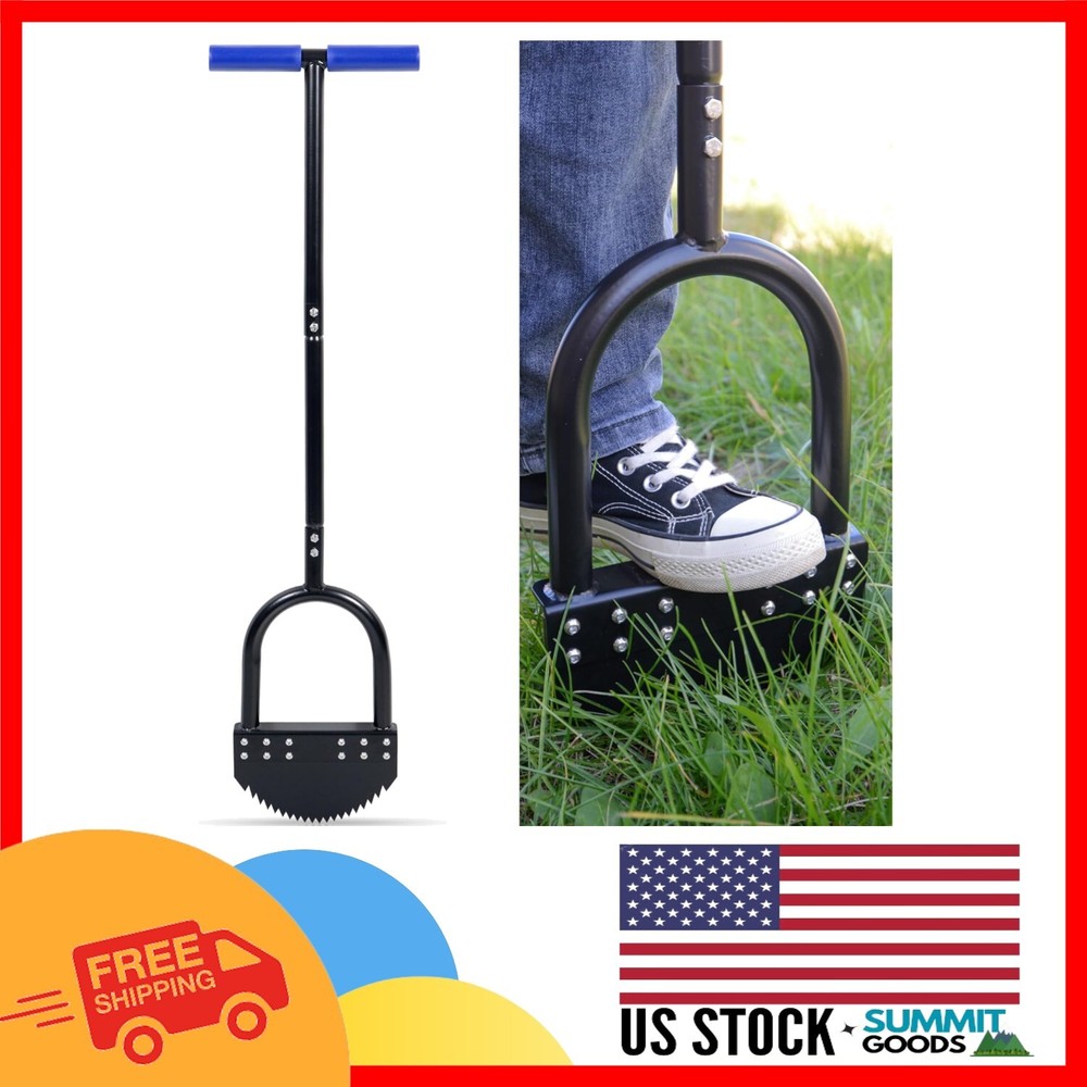 41in Versatile Lawn Edger - Spring Steel Blade for Effortless Precision Edging