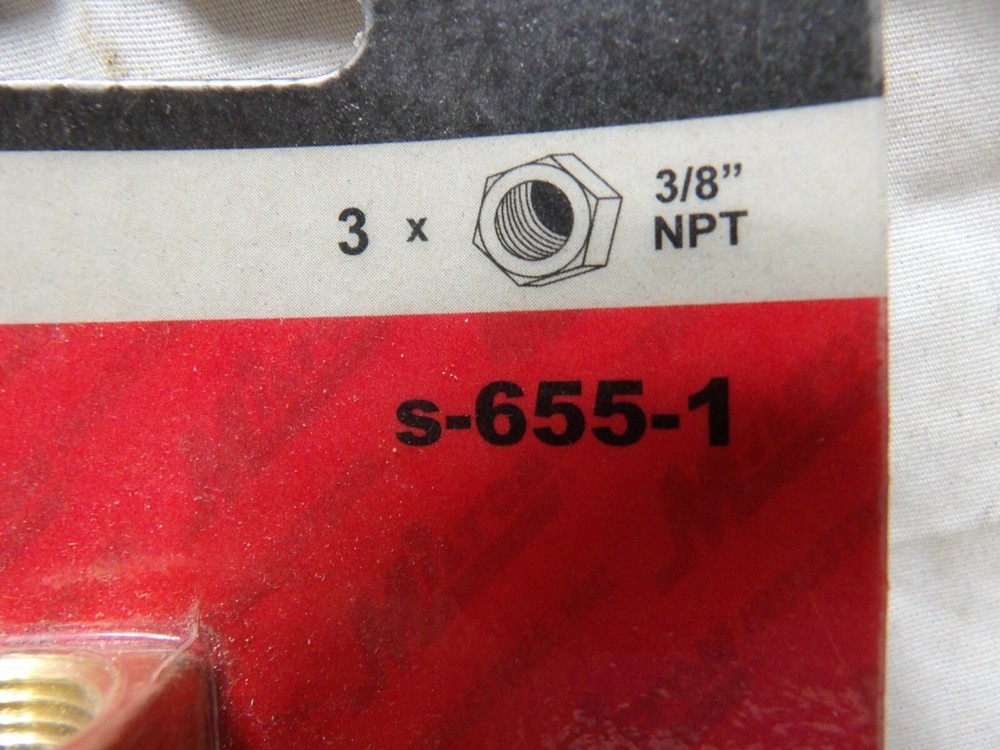 Milton s-655-1 Brass Tee Hose Fitting