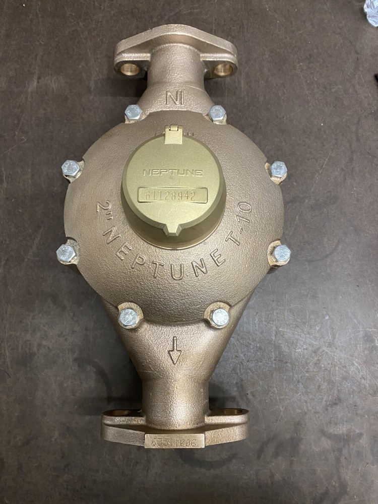 Neptune 2" T-10 Water Meter Direct Reading
