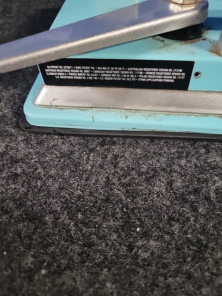 Top-0-Matic Cigarette Machine Teal