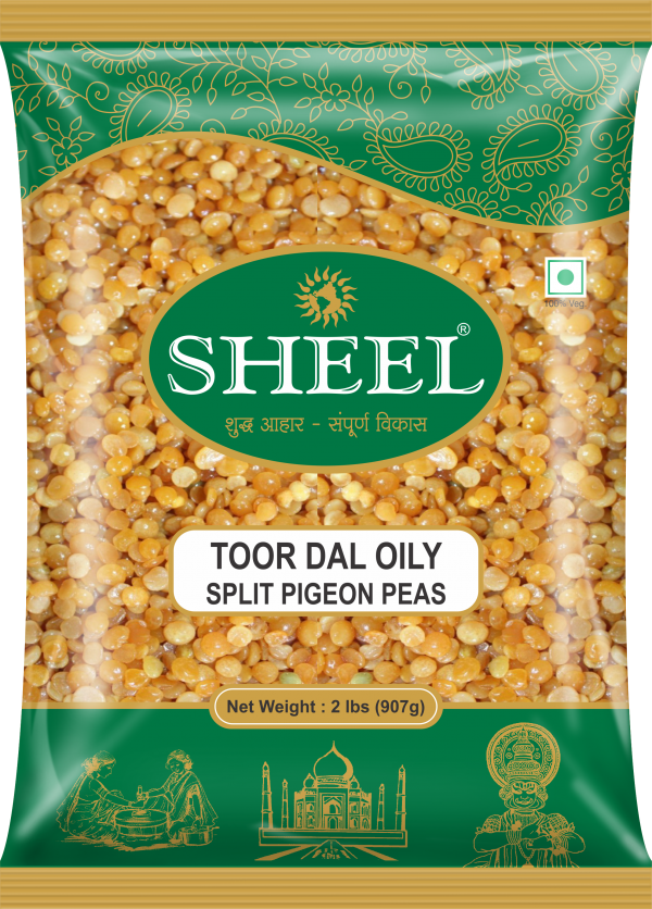 Sheel Toor Dal Oily (Split Pigeon Peas) - 2 lbs