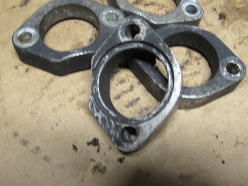 1984 Kawasaki ZN 700A LTD Header Clamp Mounts Flanges