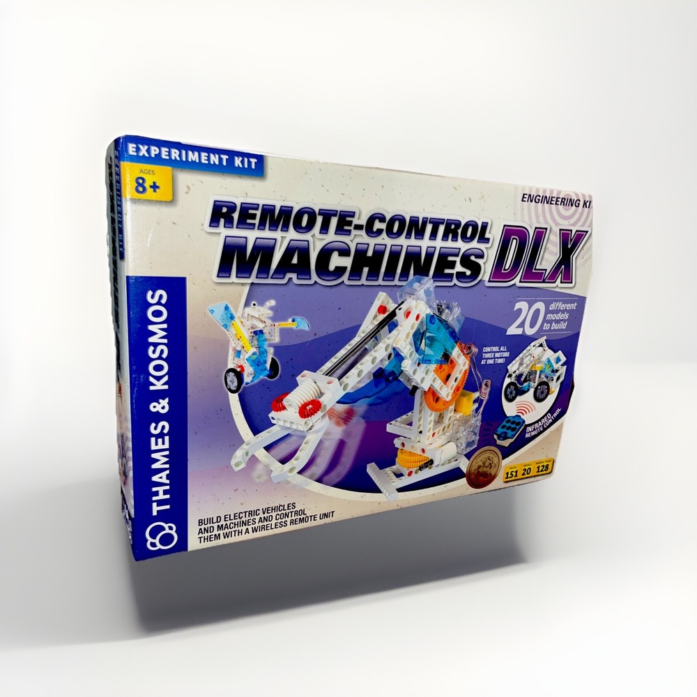 Remote Control Machines DLX Thames & Kosmos Science Engineering Kit-New