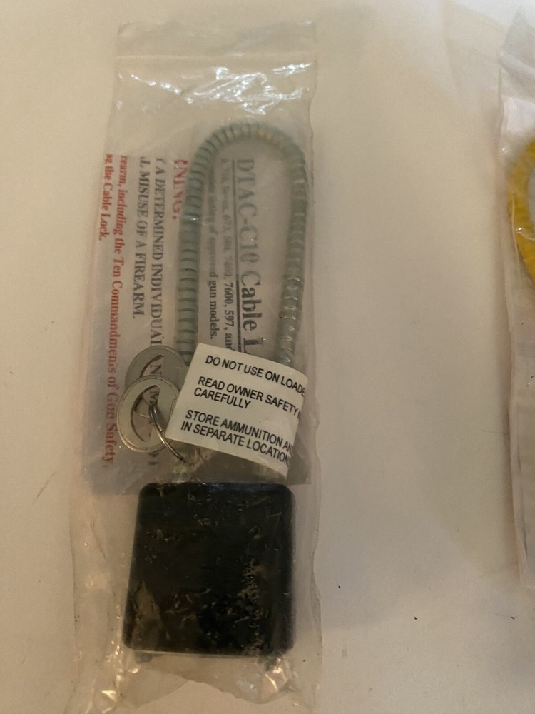 3 Gun Cable Safety Locks