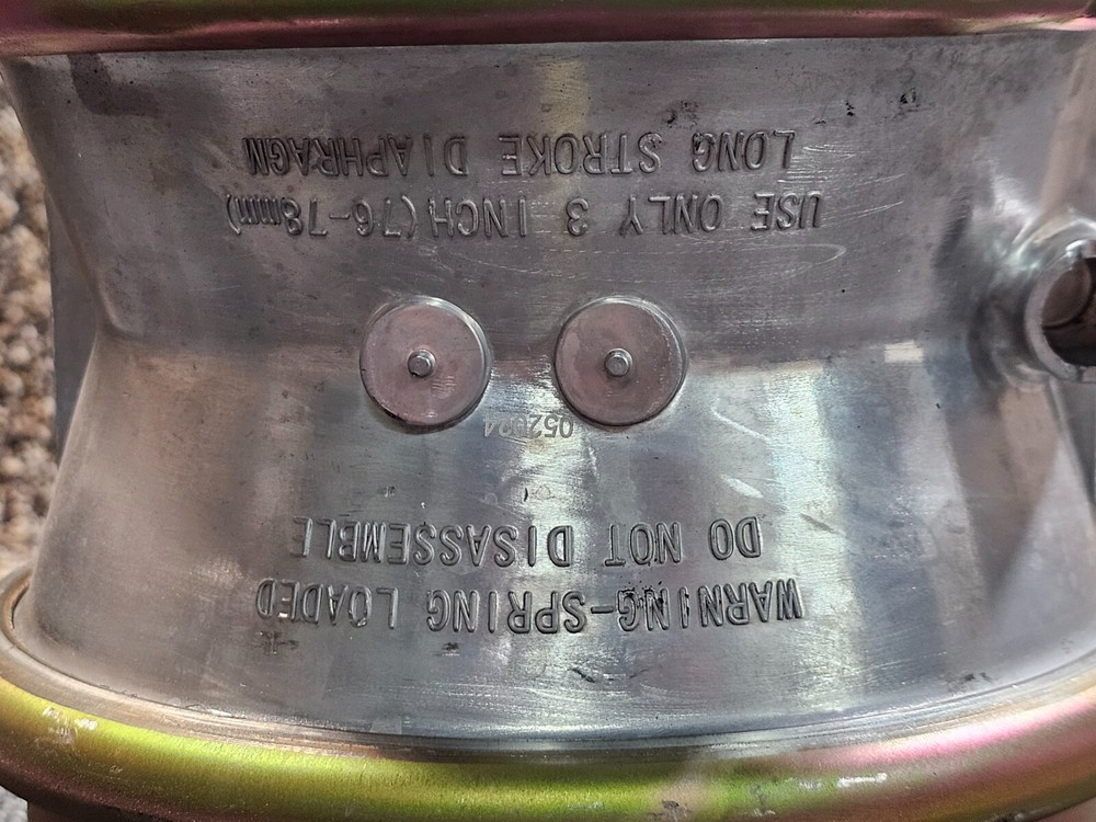 Spring Brake W/ Threaded Push Rod, 3" Stroke Type 30LP3 / 2 Stud Mounting