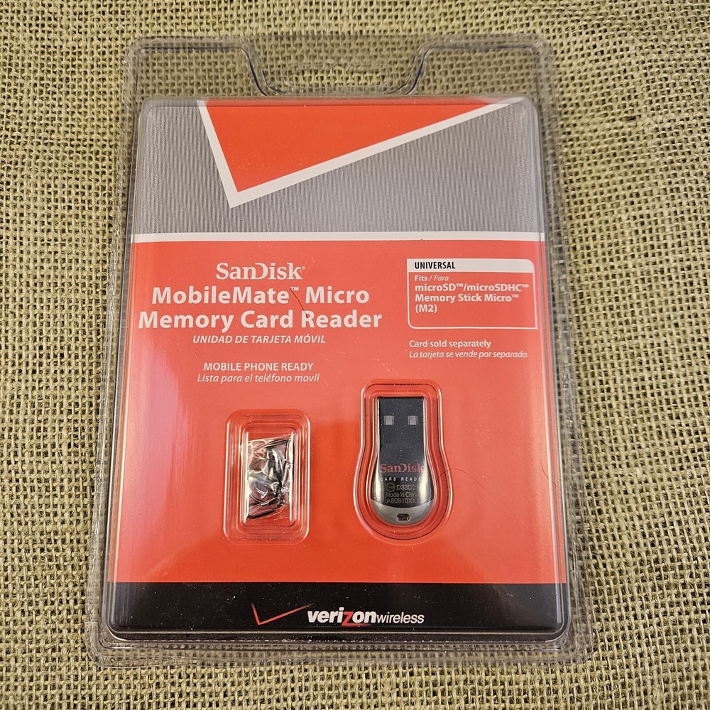 SanDisk MobileMate Micro Memory Card Reader from Verizon Wireless