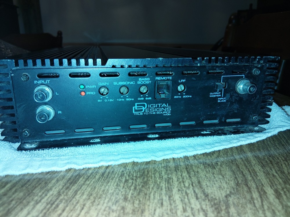 DD Audio M3b Digital Designs class D mono amp