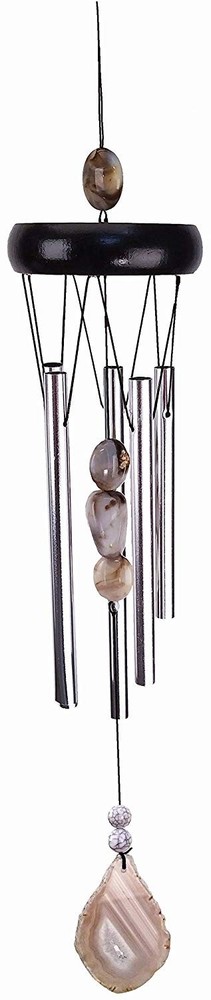 Spoontiques White Agate Wind Chime
