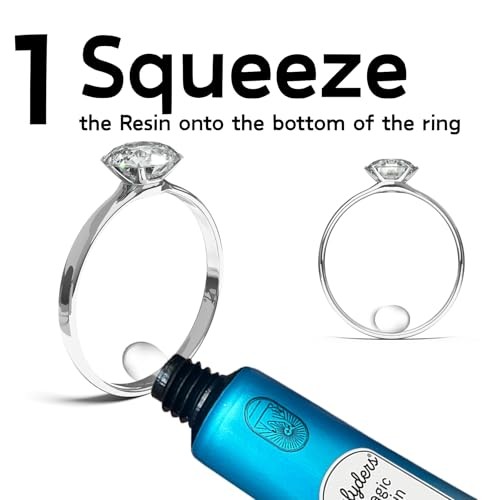 3rd Generation Ring Sizer – Magic Resin Invisible Ring Adjuster for Loose