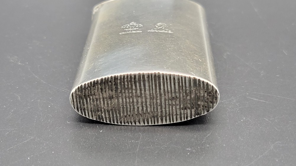 Antique Sterling Silver Match Safe Vesta
