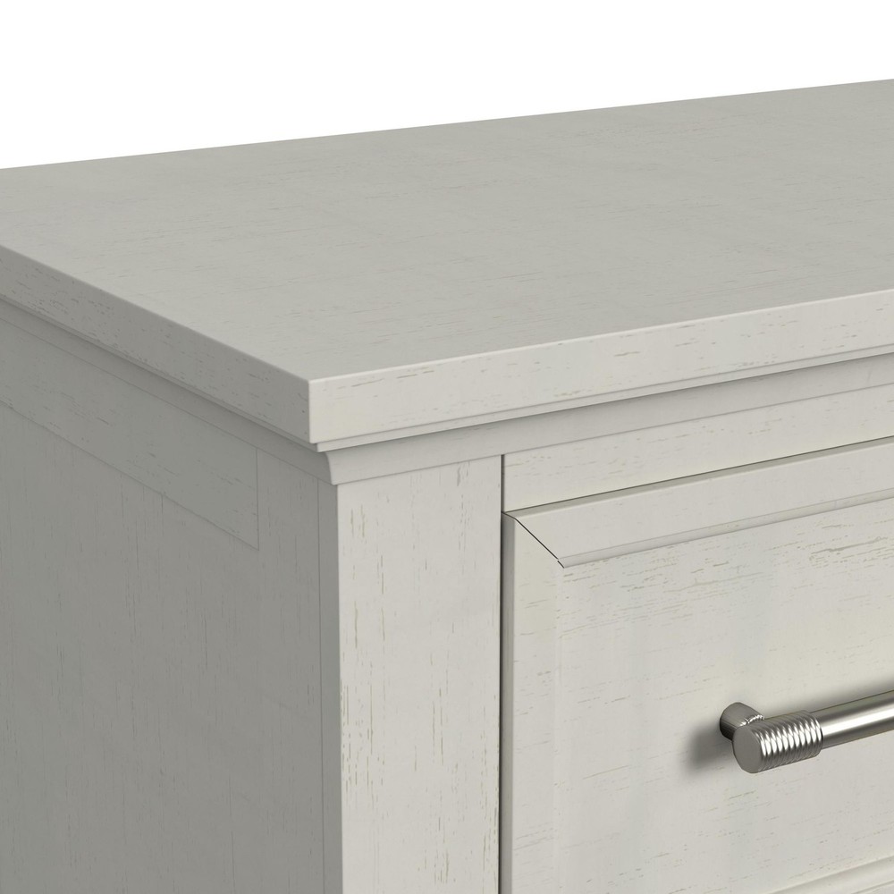 Henrik King Panel 3PC Bedroom Set in Ivory