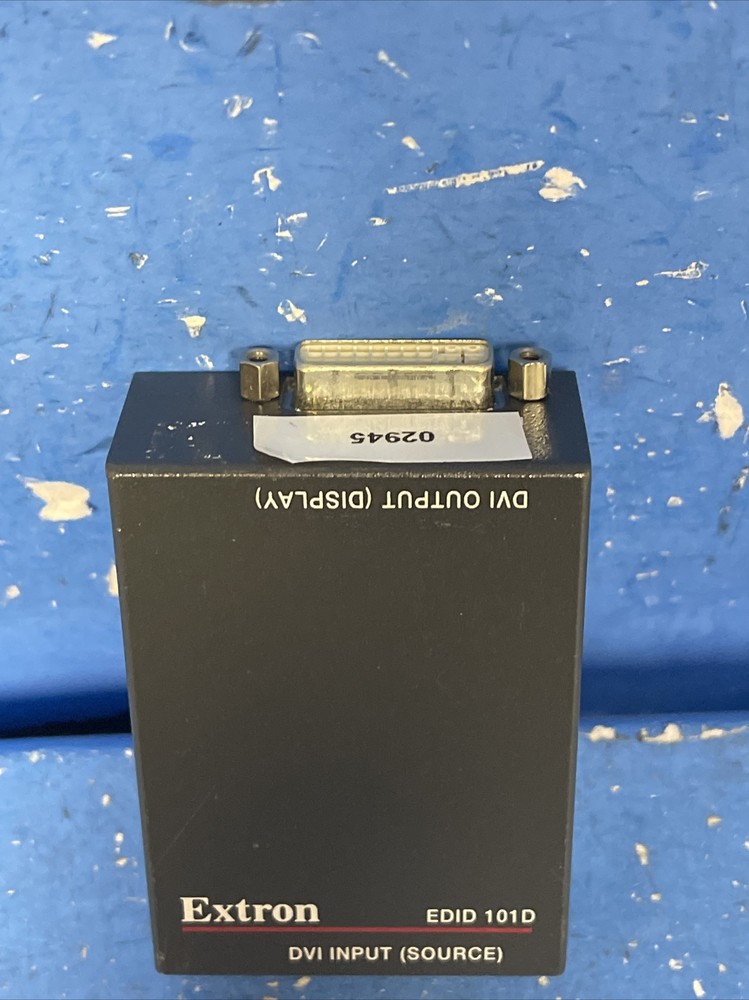 Extron EDID 101D DVI Emulator Minder Input Emulator EDID 101