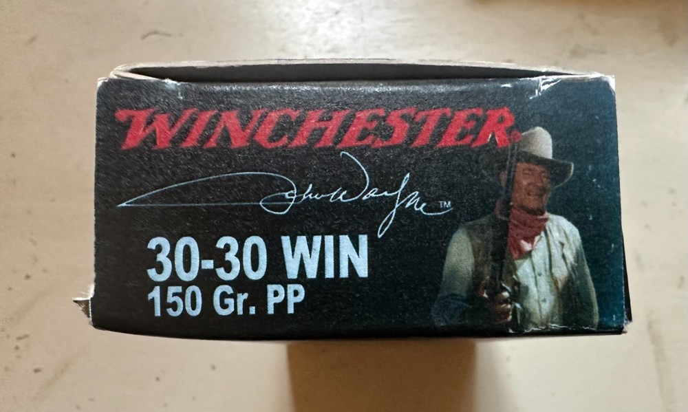 John Wayne 30-30 Ammo Box + Decal