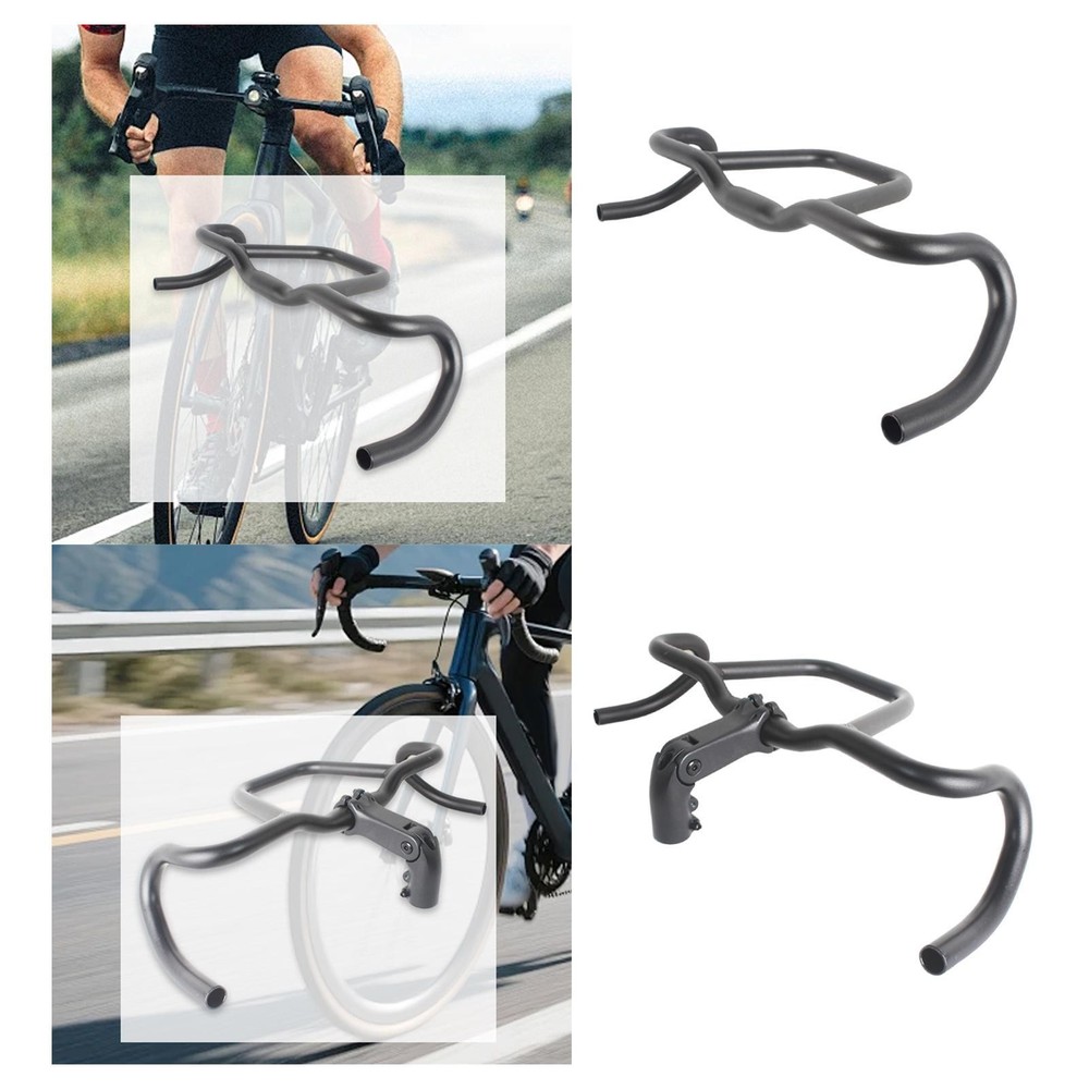Bike Handlebar Replacement with Integrated Front Extension