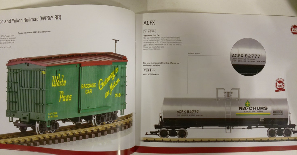 LGB US Models for 2017 Catalog