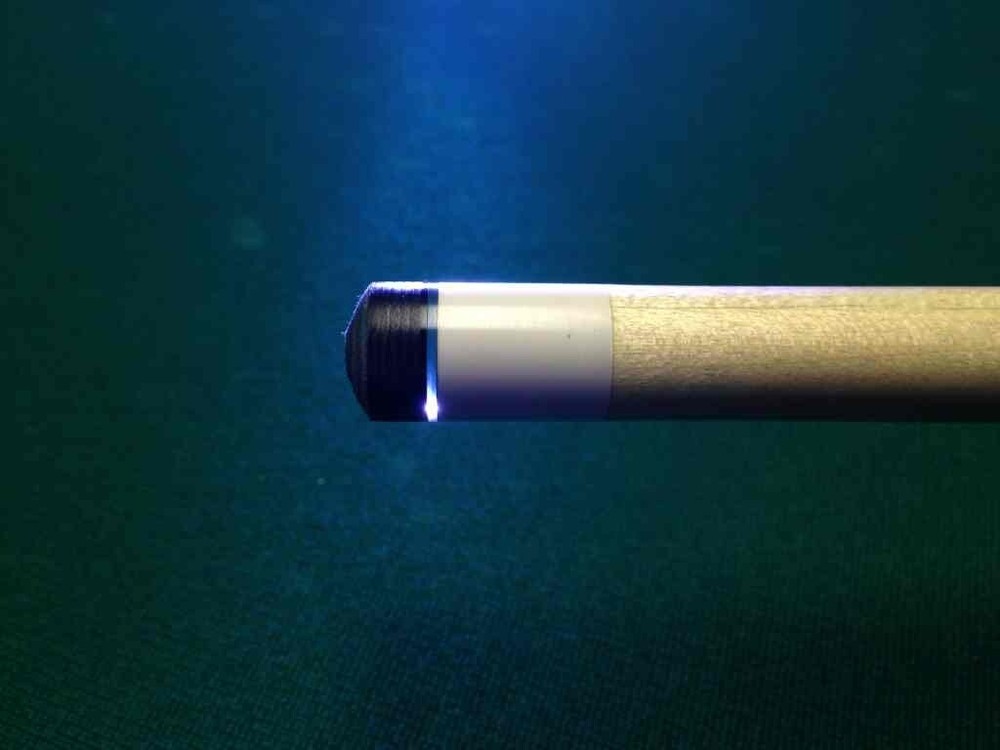 Kamui Clear - Black - Super Soft - Layered Pool Cue Stick Tip - SHIPS FAST!
