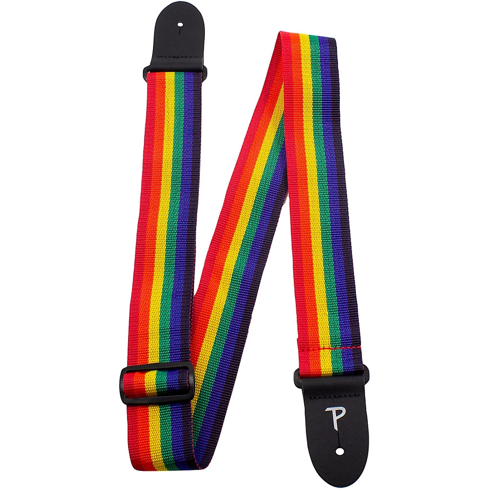 Perri's 2" Nylon Guitar Strap Rainbow