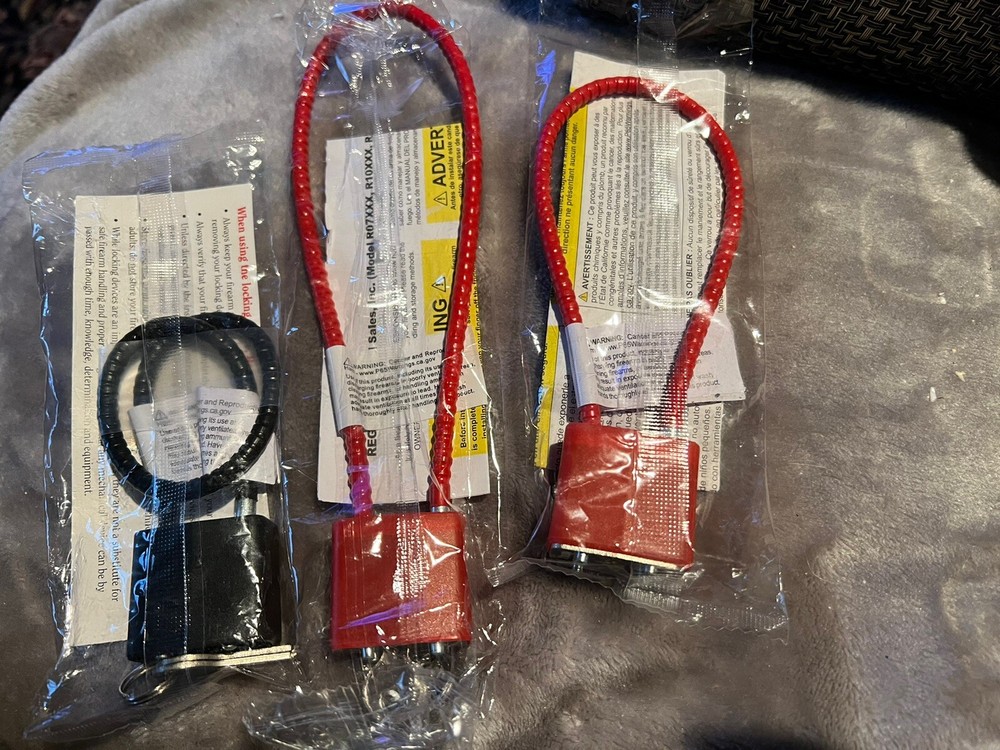 11 Gun Cable Locks With Keys