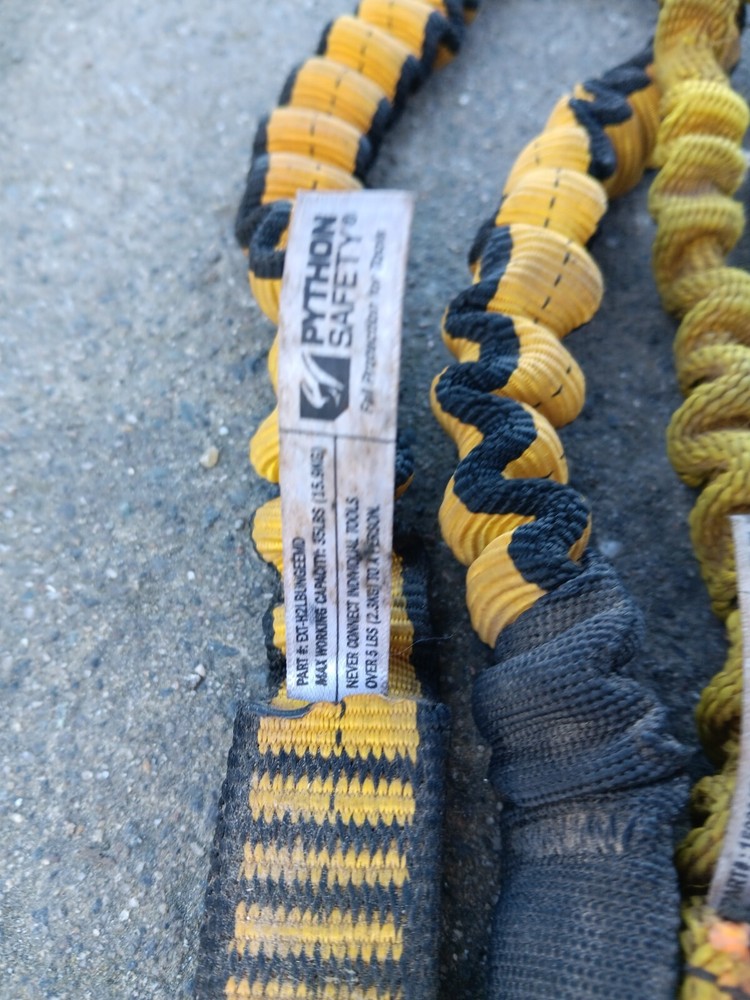 5x Lot Ergodyne Squids Tool Tether 1X 3m Tether (15lbs) 1X Python Saftey Tether