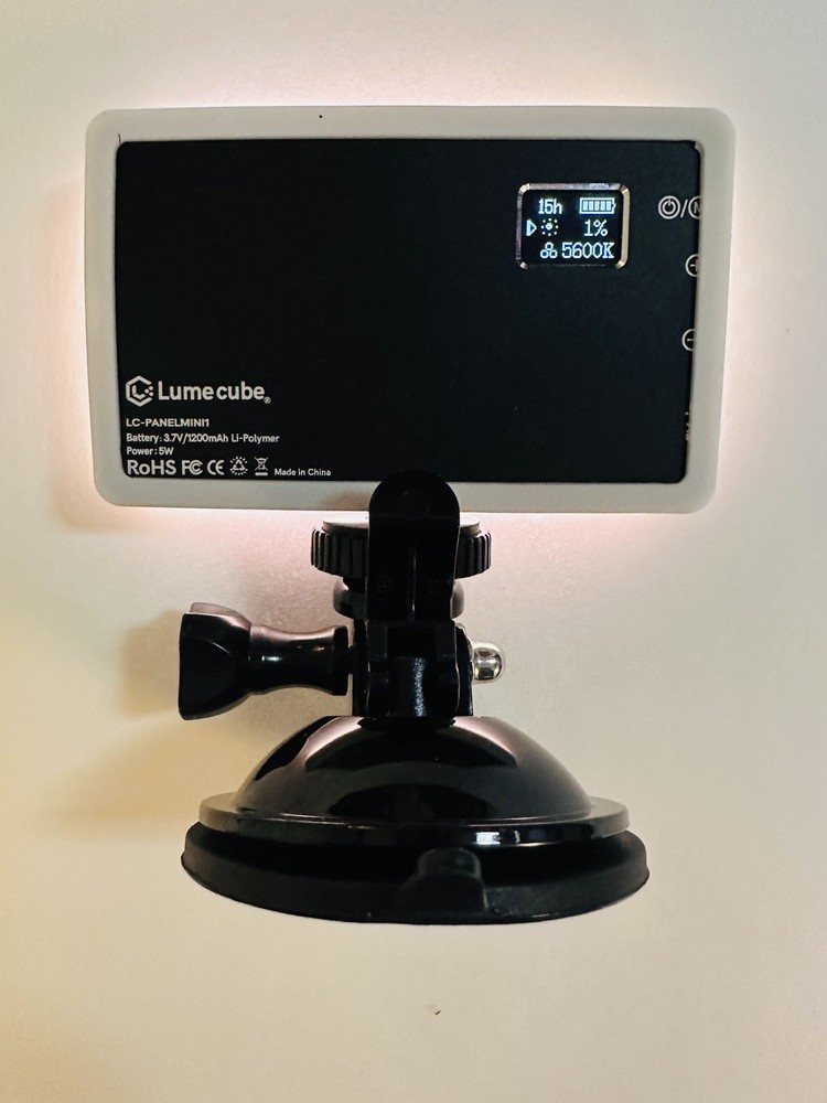 Lume Cube Video Conference Light For Desktop & Laptops Adjustable Temp Lighting