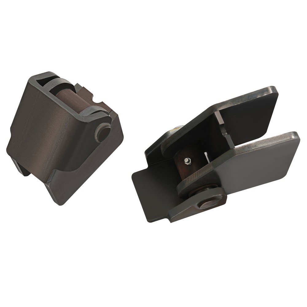 2 X Heavy Duty Steel Dump Truck Trailer Hinges Work On Any 2" Rectangular Tube