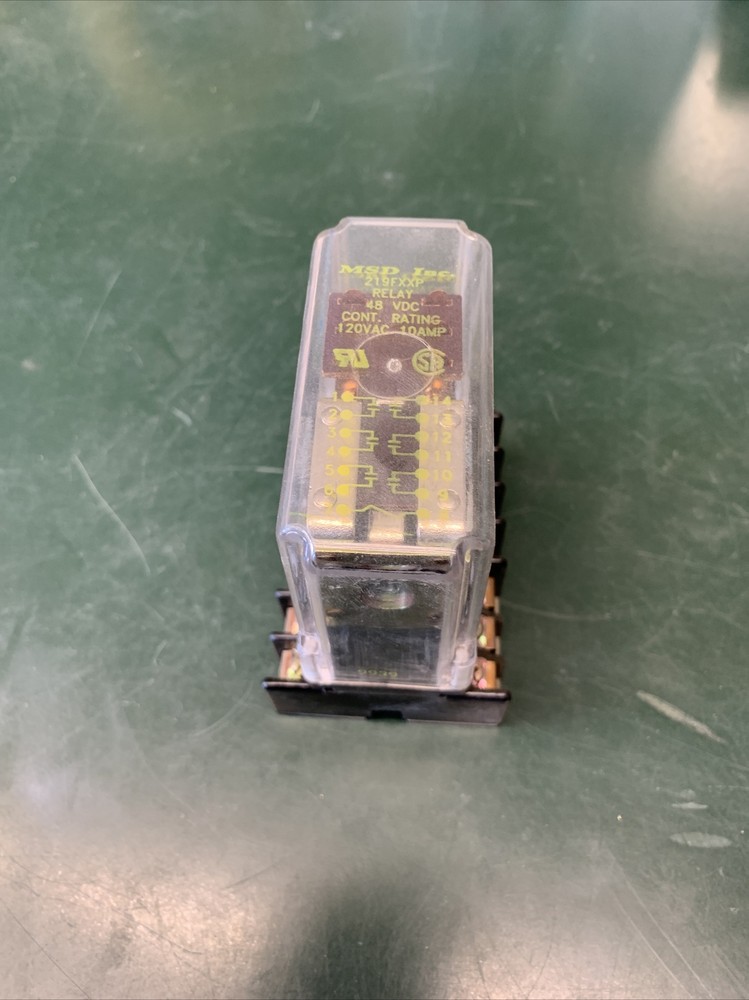MSD Inc. - Model #219FXXP - Relay
