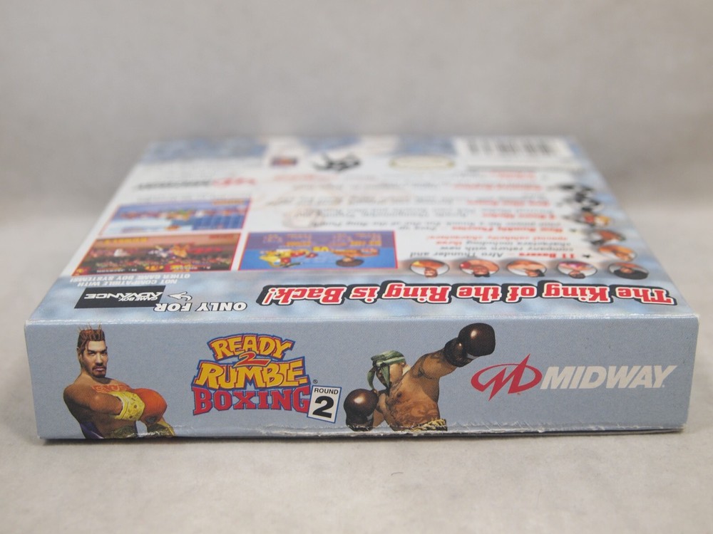 Ready 2 Rumble Boxing Round 2 (Game Boy Advance | GBA) Authentic BOX ONLY