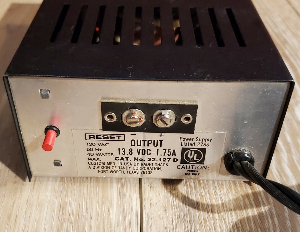 Micronta 12 Volt Power Supply Converter