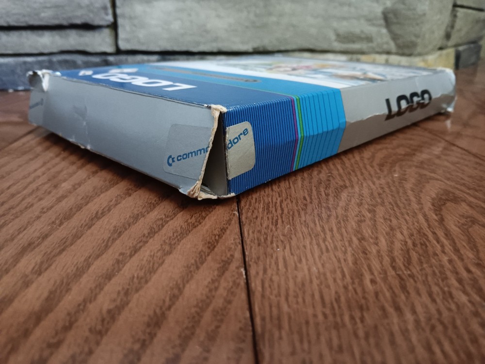 Commodre 64 LOGO Language For Learning Tested/Works Box Damage