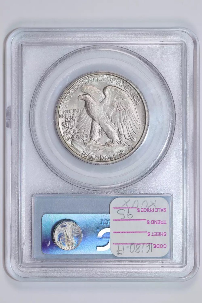 1945-S WALKING LIBERTY HALF DOLLAR PCGS MS64
