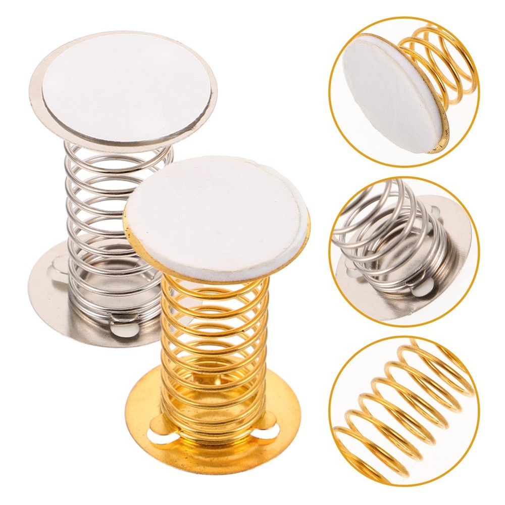 20 Pcs Spring Accessory Shaking Head Figure Base Dancing Toy for Craft