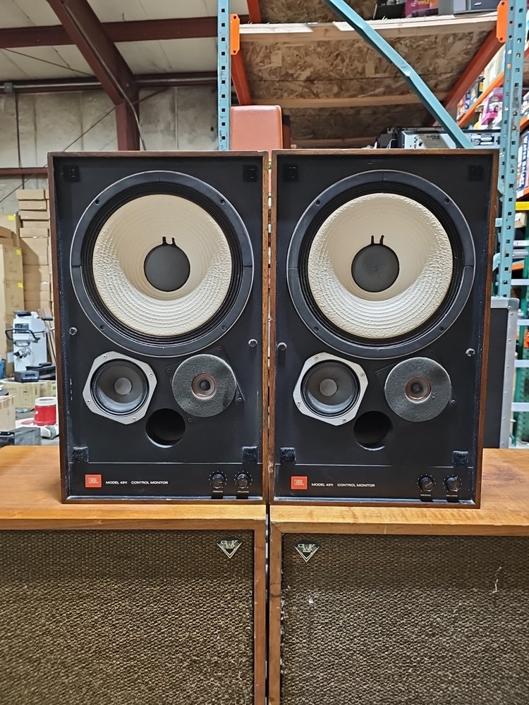 JBL 4311 Vintage Studio Monitors with One Owner