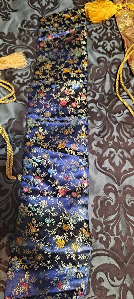 3 Sword Silk Bags For Katanas Etc...