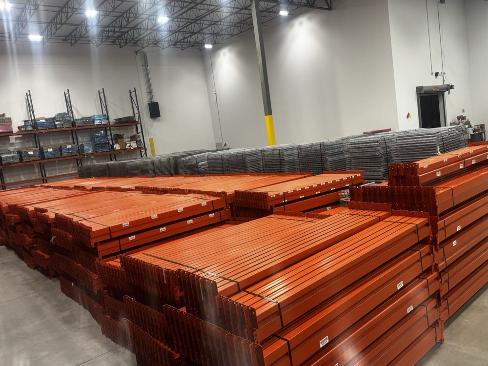 96” X 3.5” Pallet Rack Beams 4,120#